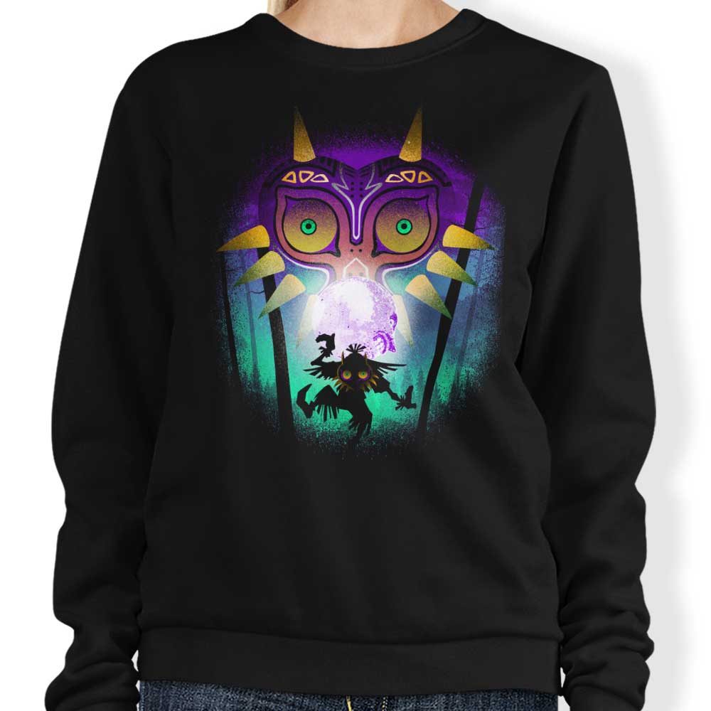 The Moon and Mask - Adult & Kids T-Shirts, Sweatshirts & Hoodies apparel design preview 1