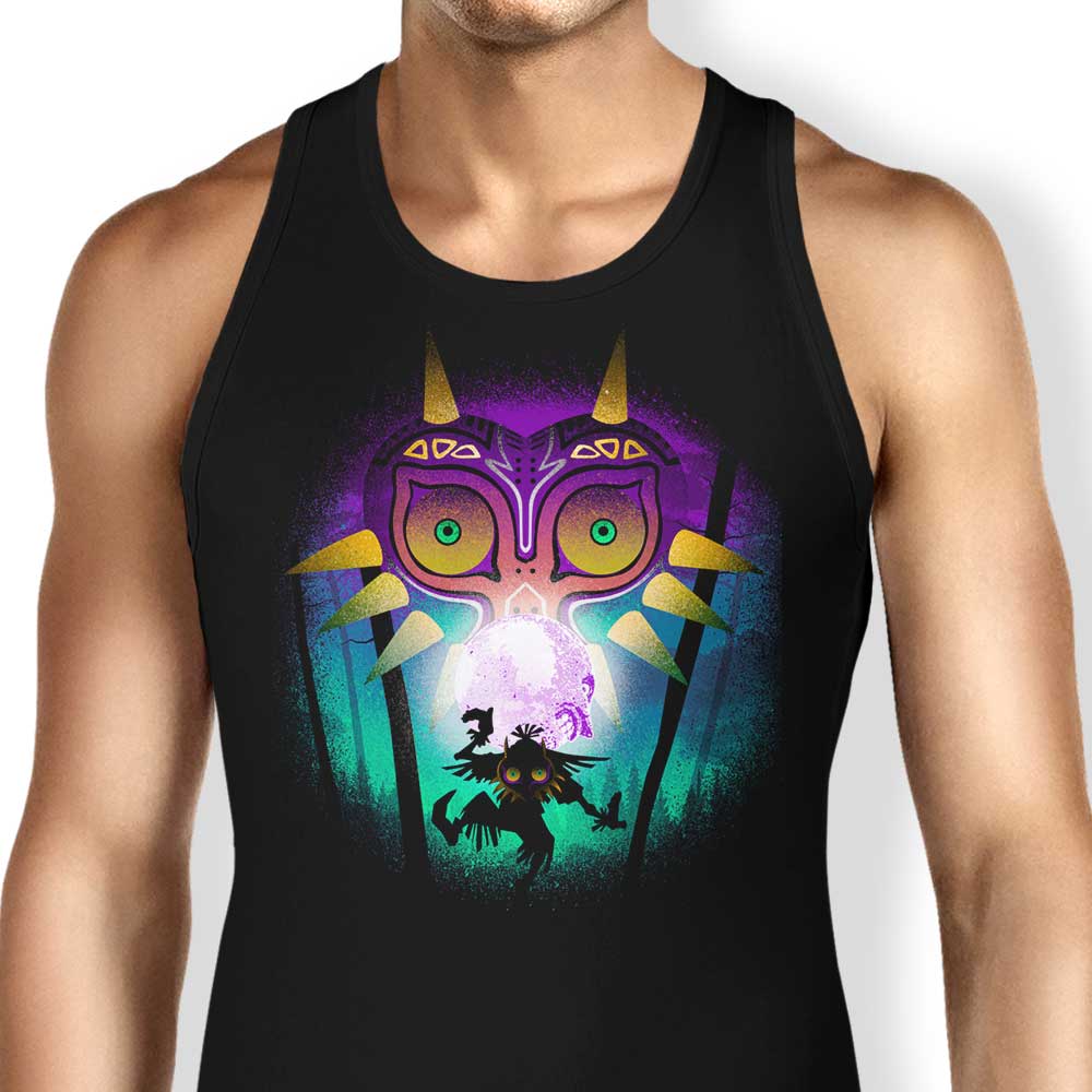 The Moon and Mask Tank Top - Adult & Kids T-Shirts, Sweatshirts & Hoodies apparel design preview 1