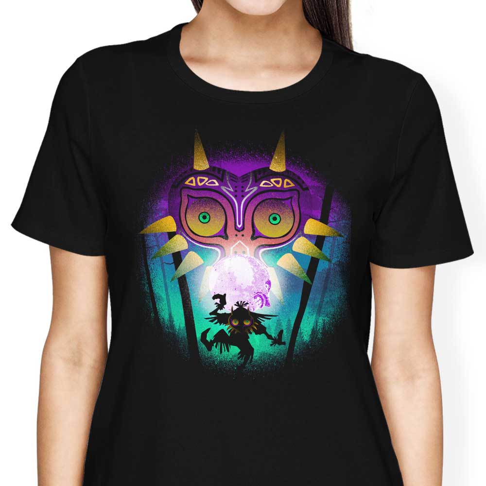 The Moon and Mask Women's Apparel - Adult & Kids T-Shirts, Sweatshirts & Hoodies apparel design preview 1