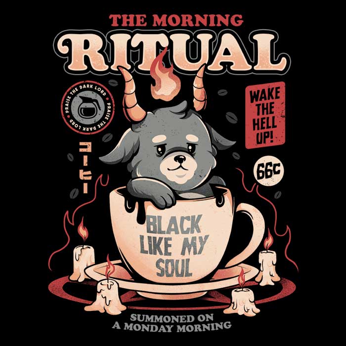 The Morning Ritual Tank Top - Adult & Kids T-Shirts, Sweatshirts & Hoodies apparel design preview 2