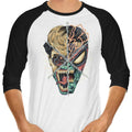 The Multiverse is Calling 3/4 Sleeve Raglan - Adult & Kids T-Shirts, Sweatshirts & Hoodies apparel design preview 1