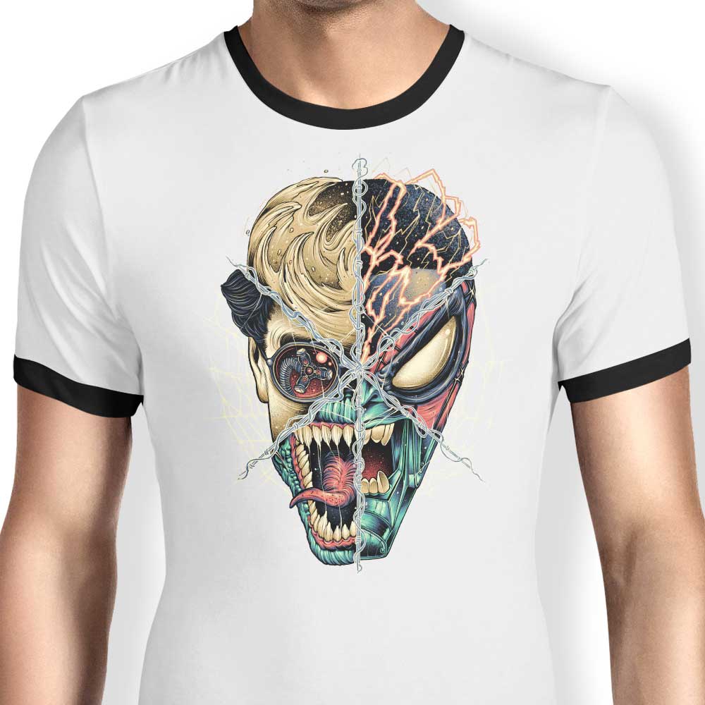 The Multiverse is Calling Ringer - Adult & Kids T-Shirts, Sweatshirts & Hoodies apparel design preview 1