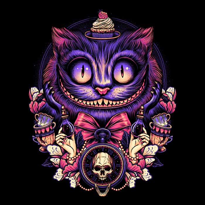 The Mysterious Smile Men's Apparel - Adult & Kids T-Shirts, Sweatshirts & Hoodies apparel design preview 2