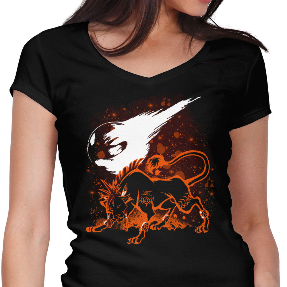 The Nanaki Women's V-Neck - Adult & Kids T-Shirts, Sweatshirts & Hoodies apparel design preview 1
