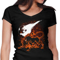 The Nanaki Women's V-Neck - Adult & Kids T-Shirts, Sweatshirts & Hoodies apparel design preview 1