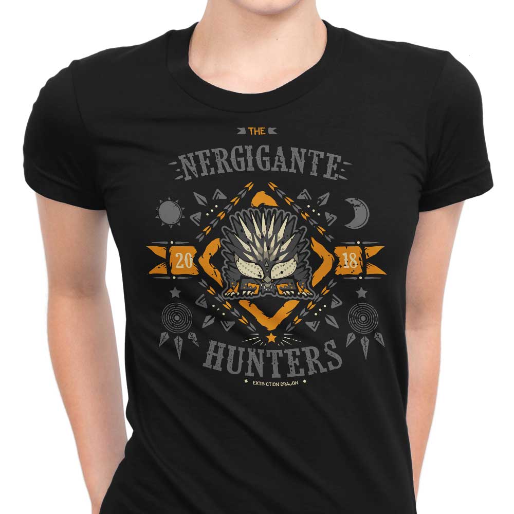 The Nergigante Hunters Women's Apparel - Adult & Kids T-Shirts, Sweatshirts & Hoodies apparel design preview 1