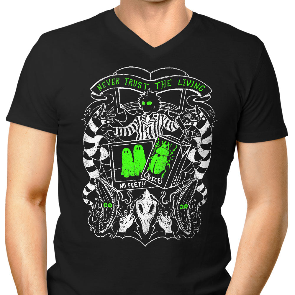 The Nether Emblem Men's V-Neck - Adult & Kids T-Shirts, Sweatshirts & Hoodies apparel design preview 1