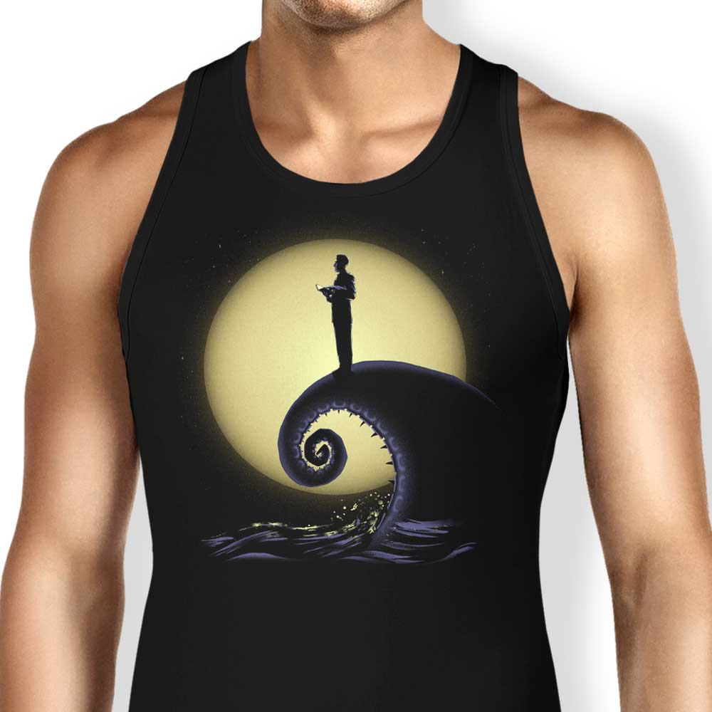 The Nightmare Before Cthulhu Tank Top - Adult & Kids T-Shirts, Sweatshirts & Hoodies apparel design preview 1