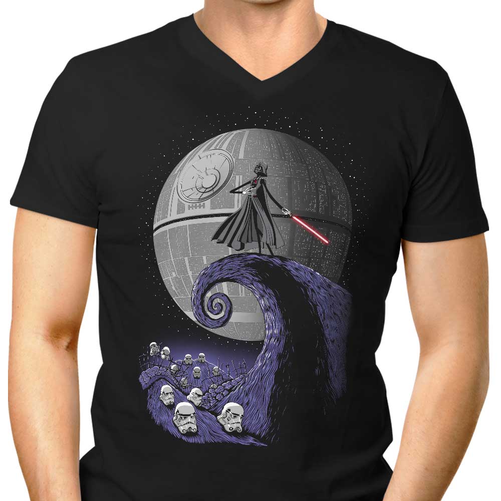The Nightmare Before Empire Men's V-Neck - Adult & Kids T-Shirts, Sweatshirts & Hoodies apparel design preview 1