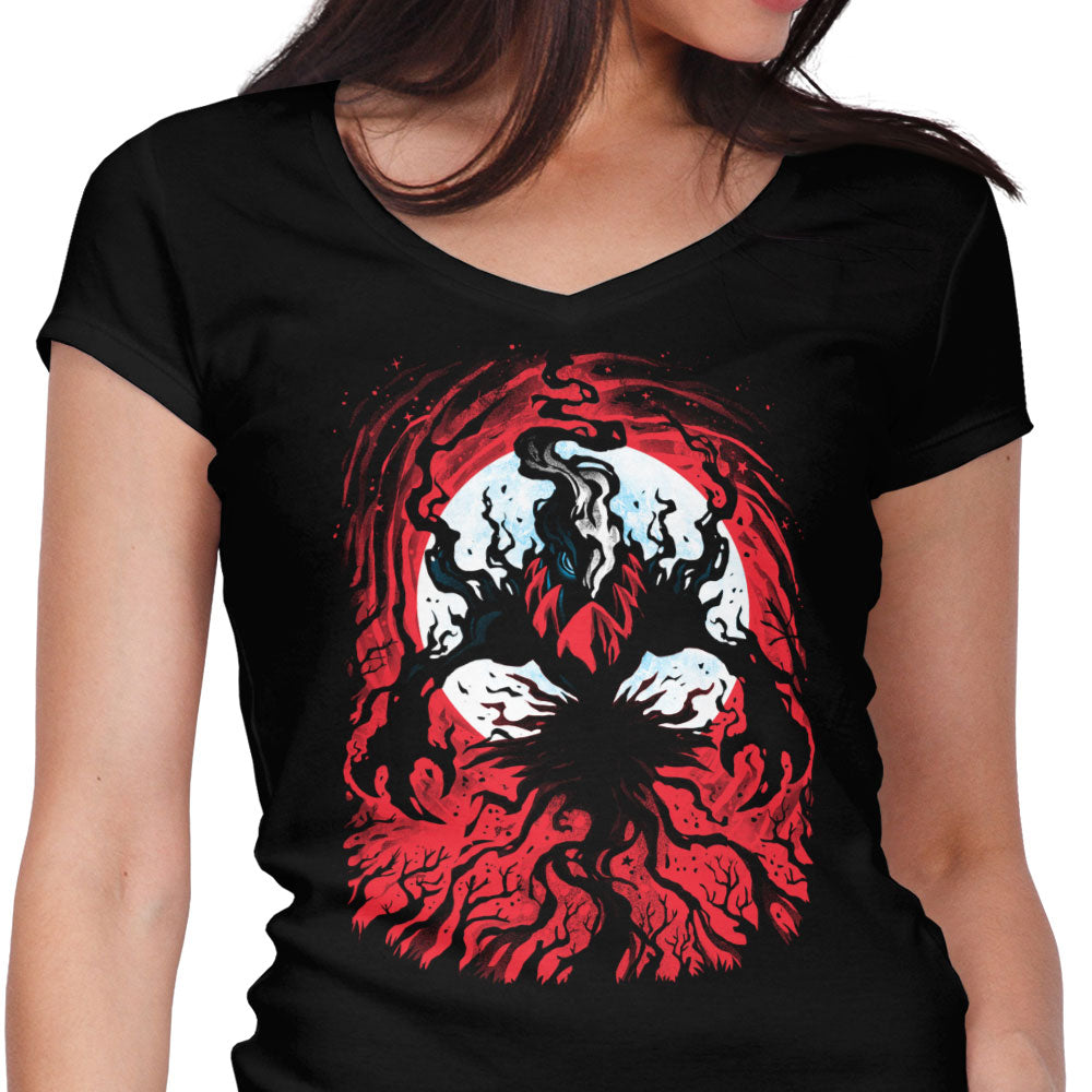 The Nightmare Maker Women's V-Neck - Adult & Kids T-Shirts, Sweatshirts & Hoodies apparel design preview 1