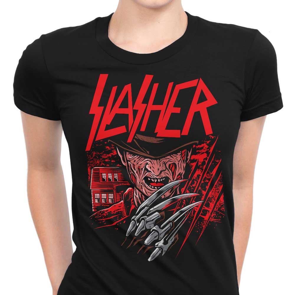 The Nightmare Slasher Women's Apparel - Adult & Kids T-Shirts, Sweatshirts & Hoodies apparel design preview 1