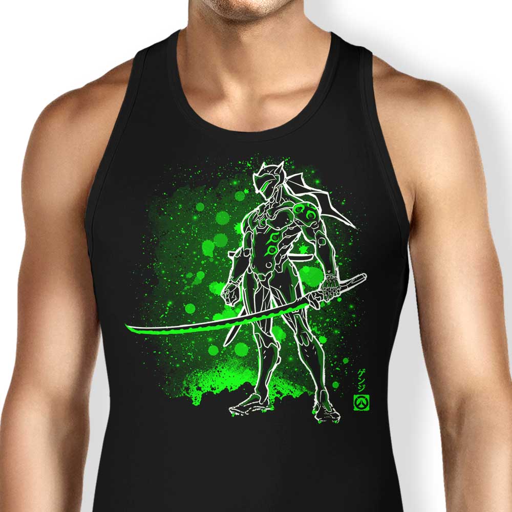 The Ninja (Alt) Tank Top - Adult & Kids T-Shirts, Sweatshirts & Hoodies apparel design preview 1