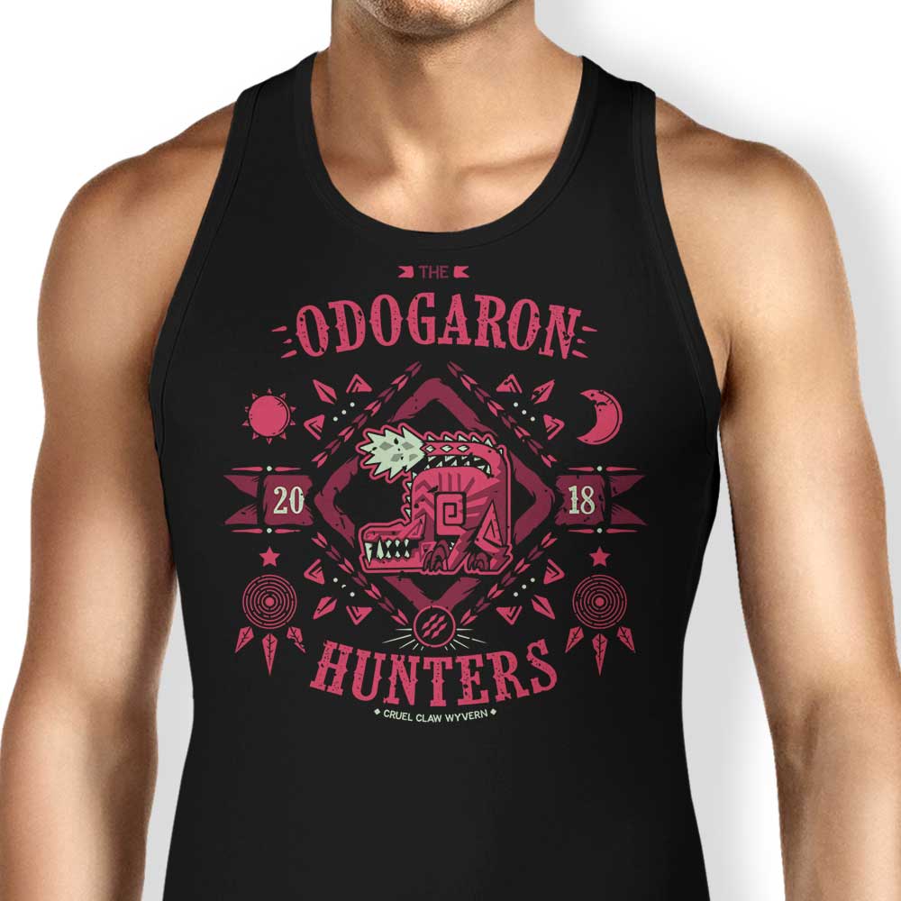 The Odogaron Hunters Tank Top - Adult & Kids T-Shirts, Sweatshirts & Hoodies apparel design preview 1