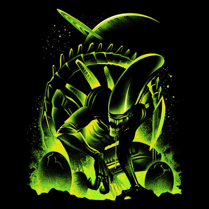 The Offspring of Xeno Women's Apparel - Adult & Kids T-Shirts, Sweatshirts & Hoodies apparel design preview 2