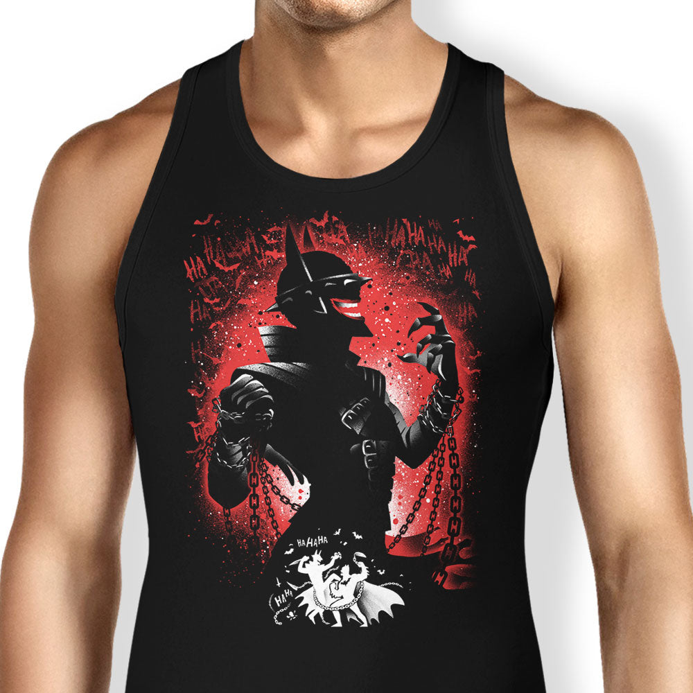 The One Who Laughs Tank Top - Adult & Kids T-Shirts, Sweatshirts & Hoodies apparel design preview 1