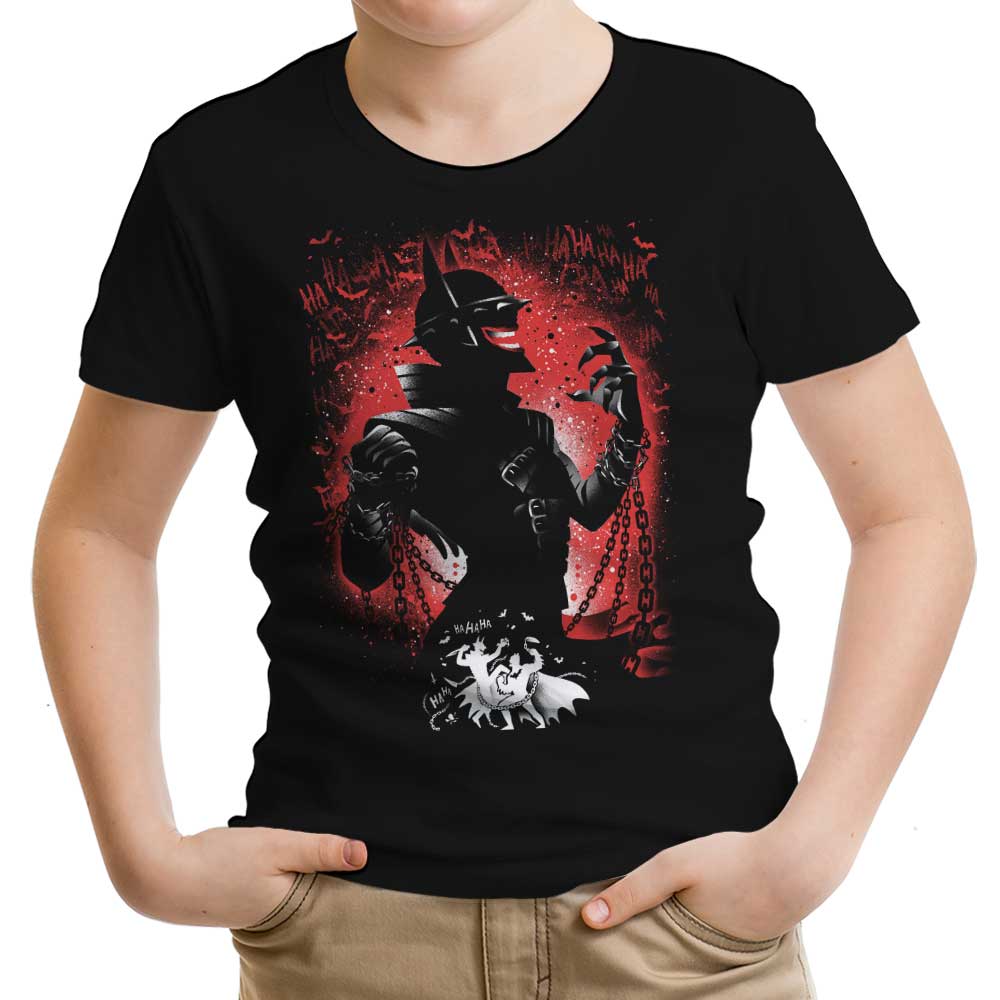 The One Who Laughs Youth Apparel - Adult & Kids T-Shirts, Sweatshirts & Hoodies apparel design preview 1