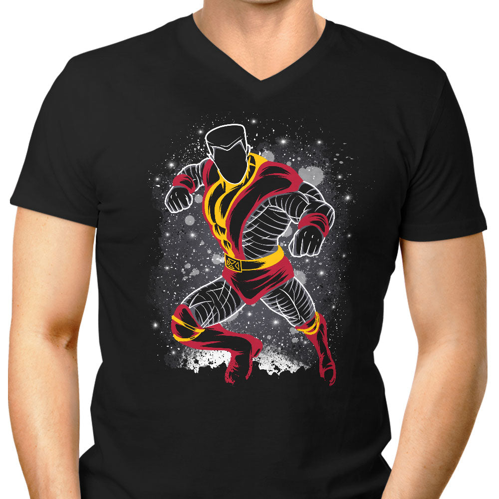 The Organic Steel Men's V-Neck - Adult & Kids T-Shirts, Sweatshirts & Hoodies apparel design preview 1