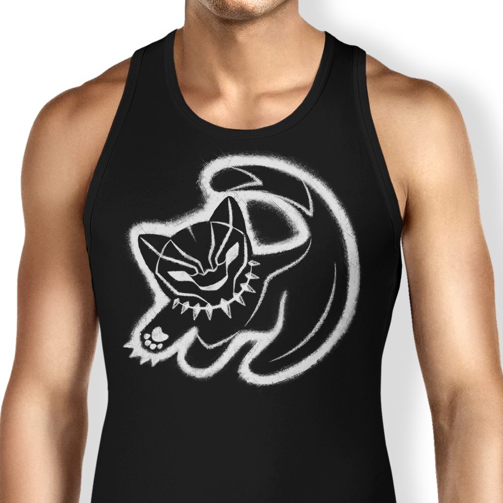 The Panther King Tank Top - Adult & Kids T-Shirts, Sweatshirts & Hoodies apparel design preview 1