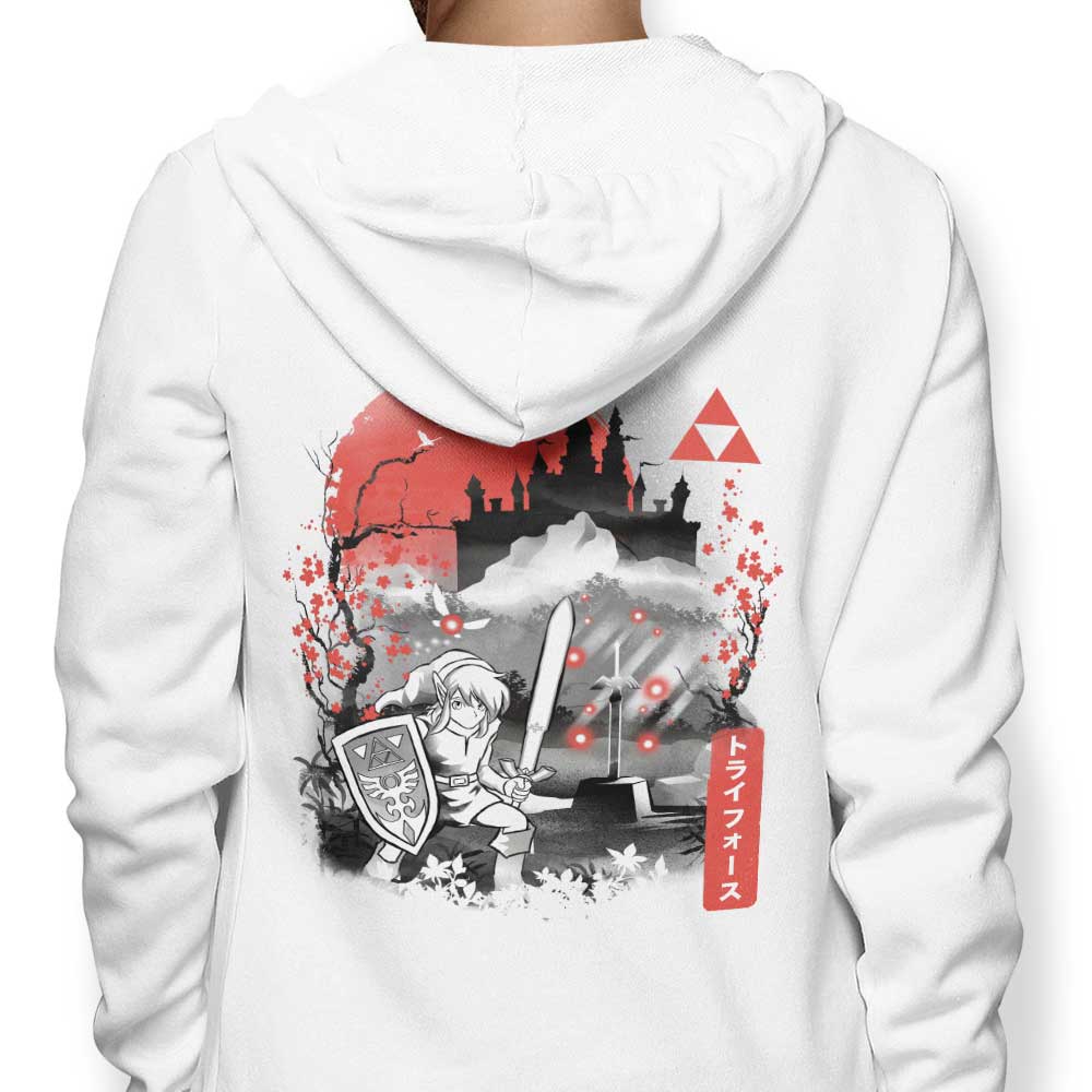The Past Sumi-e - Adult & Kids T-Shirts, Sweatshirts & Hoodies apparel design preview 1