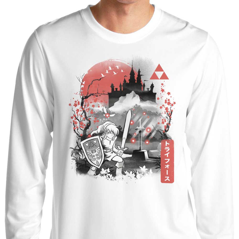 The Past Sumi-e - Adult & Kids T-Shirts, Sweatshirts & Hoodies apparel design preview 1