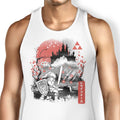 The Past Sumi-e Tank Top - Adult & Kids T-Shirts, Sweatshirts & Hoodies apparel design preview 1
