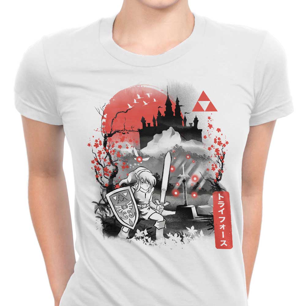 The Past Sumi-e Women's Apparel - Adult & Kids T-Shirts, Sweatshirts & Hoodies apparel design preview 1