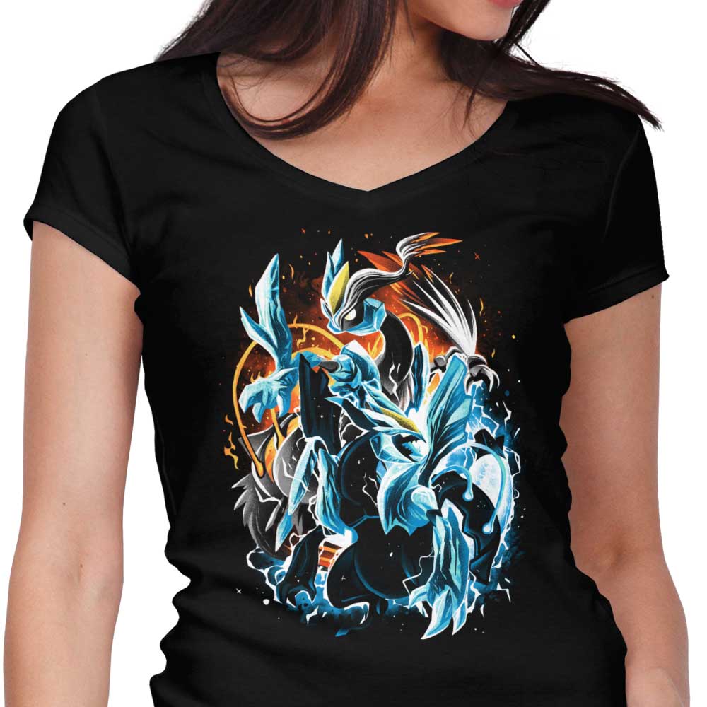 The Path of Fusion Women's V-Neck - Adult & Kids T-Shirts, Sweatshirts & Hoodies apparel design preview 1