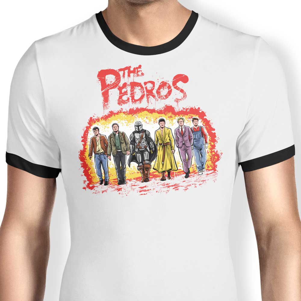 The Pedros Ringer - Adult & Kids T-Shirts, Sweatshirts & Hoodies apparel design preview 1