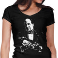 The Penguinfather Women's V-Neck - Adult & Kids T-Shirts, Sweatshirts & Hoodies apparel design preview 1