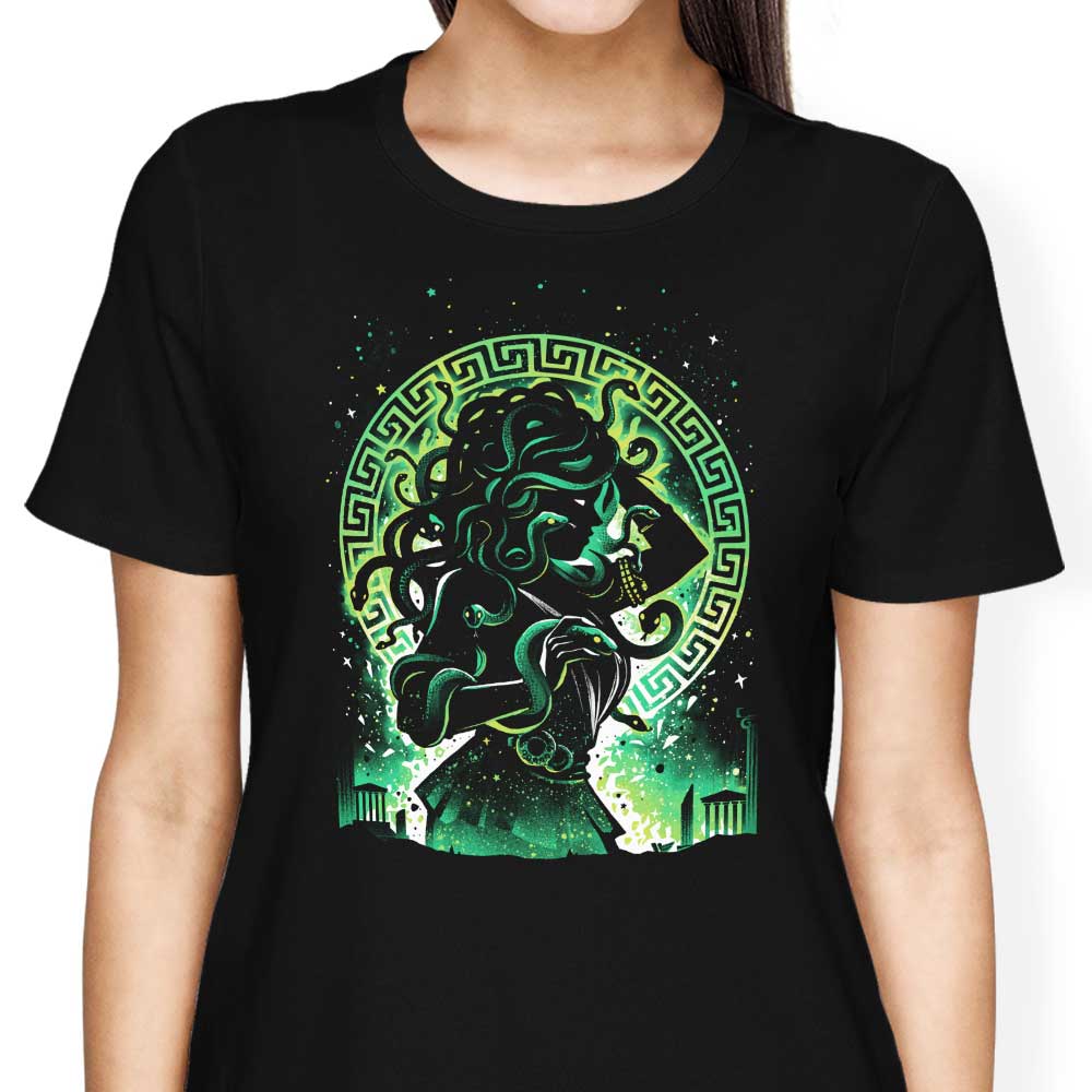 The Petrifying Gaze Women's Apparel - Adult & Kids T-Shirts, Sweatshirts & Hoodies apparel design preview 1