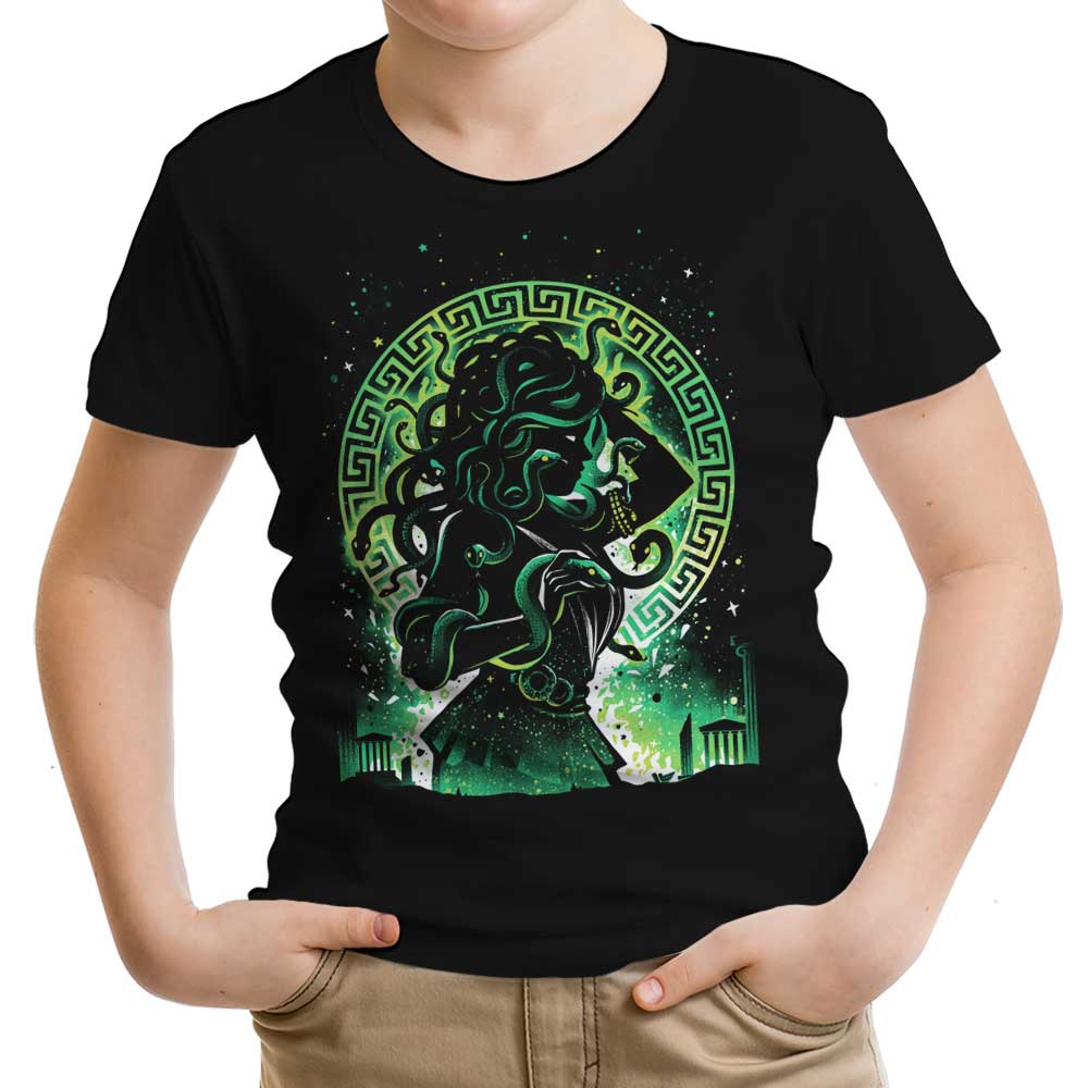 The Petrifying Gaze Youth Apparel - Adult & Kids T-Shirts, Sweatshirts & Hoodies apparel design preview 1