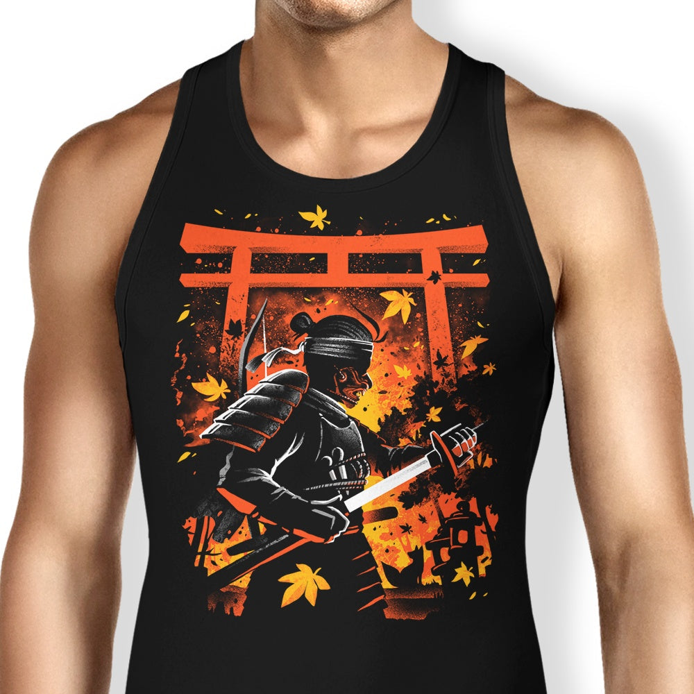 The Phantom Samurai Tank Top - Adult & Kids T-Shirts, Sweatshirts & Hoodies apparel design preview 1