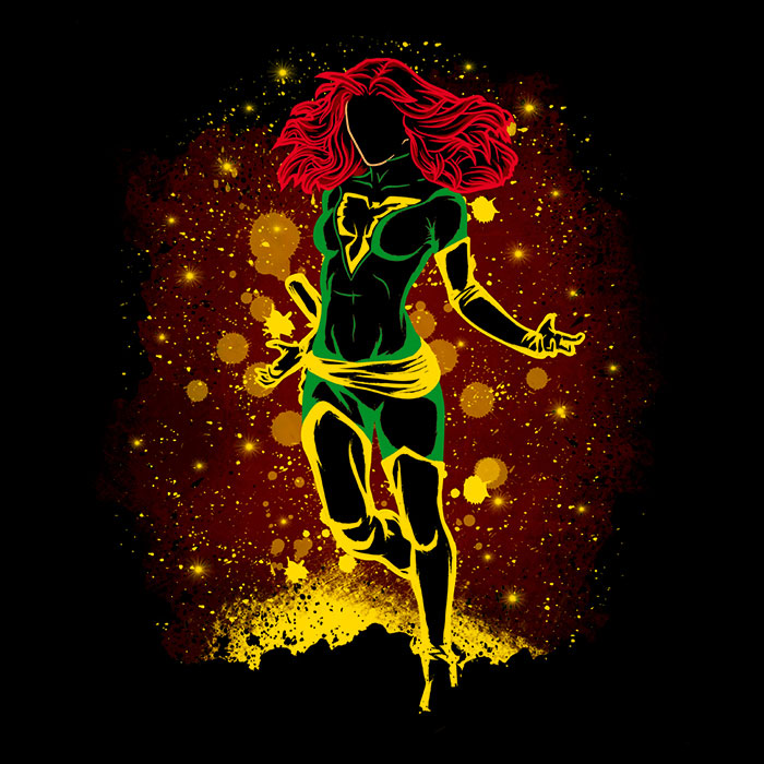 The Phoenix Rage - Adult & Kids T-Shirts, Sweatshirts & Hoodies apparel design preview 2