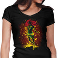 The Phoenix Rage Women's V-Neck - Adult & Kids T-Shirts, Sweatshirts & Hoodies apparel design preview 1