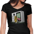 The Pipe Women's V-Neck - Adult & Kids T-Shirts, Sweatshirts & Hoodies apparel design preview 1