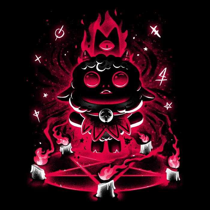 The Possessed Lamb Men's Apparel - Adult & Kids T-Shirts, Sweatshirts & Hoodies apparel design preview 2