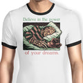 The Power of Dreams Ringer - Adult & Kids T-Shirts, Sweatshirts & Hoodies apparel design preview 1