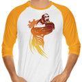 The Power of Love 3/4 Sleeve Raglan - Adult & Kids T-Shirts, Sweatshirts & Hoodies apparel design preview 1