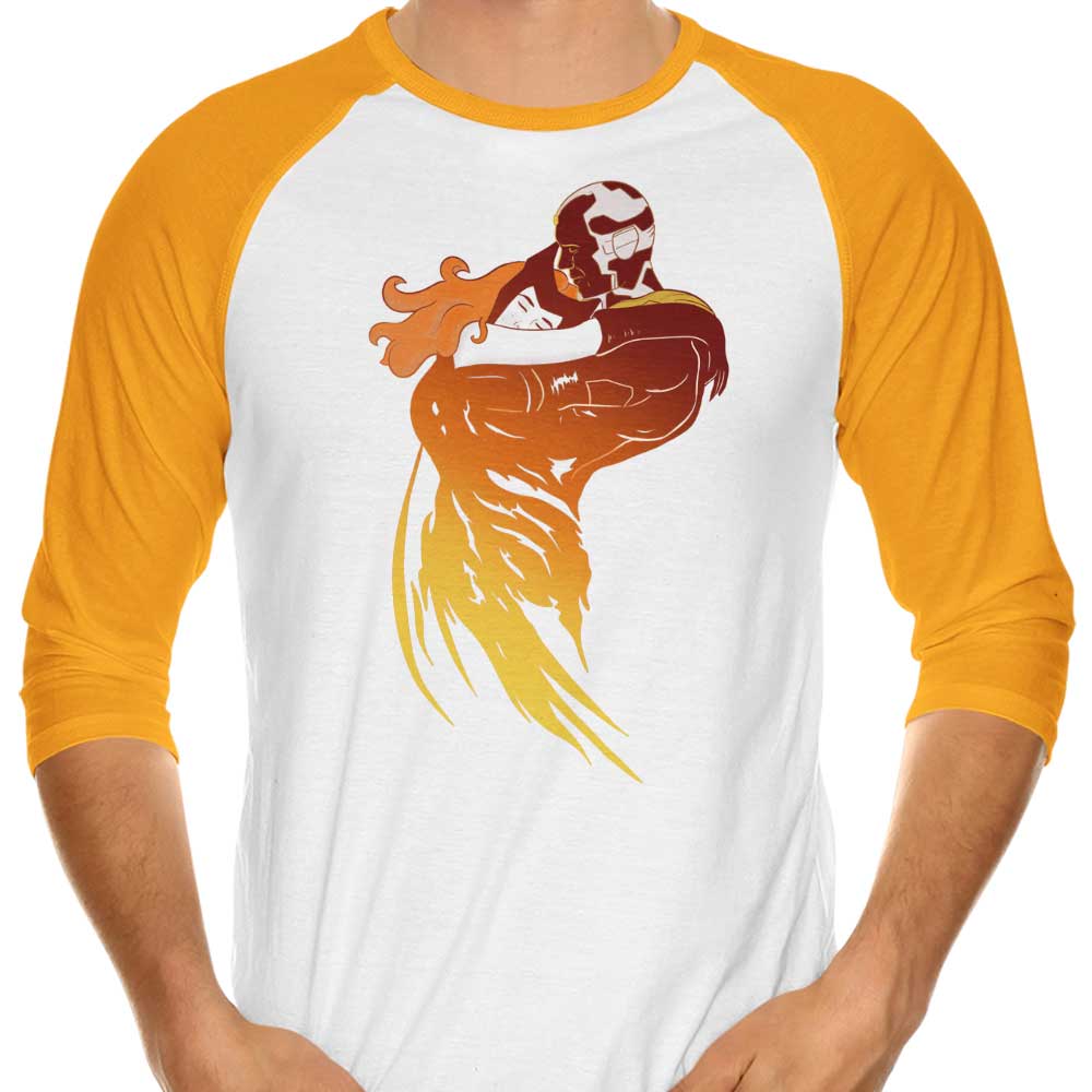 The Power of Love 3/4 Sleeve Raglan - Adult & Kids T-Shirts, Sweatshirts & Hoodies apparel design preview 1