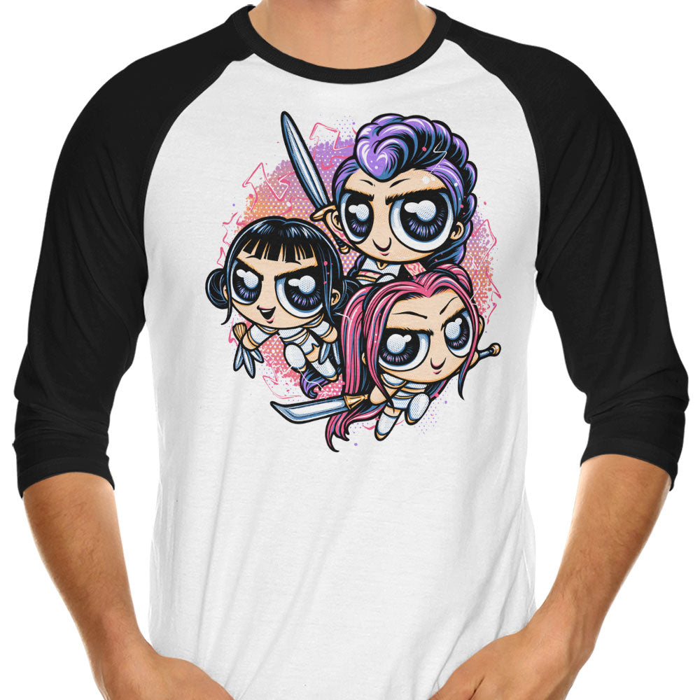 The Power of Music 3/4 Sleeve Raglan - Adult & Kids T-Shirts, Sweatshirts & Hoodies apparel design preview 1