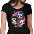 The Power of Music Women's V-Neck - Adult & Kids T-Shirts, Sweatshirts & Hoodies apparel design preview 1