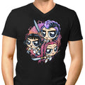 The Power of Music Men's V-Neck - Adult & Kids T-Shirts, Sweatshirts & Hoodies apparel design preview 1