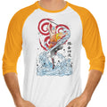The Power of Air Nomads 3/4 Sleeve Raglan - Adult & Kids T-Shirts, Sweatshirts & Hoodies apparel design preview 1