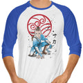 The Power of Boomerang 3/4 Sleeve Raglan - Adult & Kids T-Shirts, Sweatshirts & Hoodies apparel design preview 1