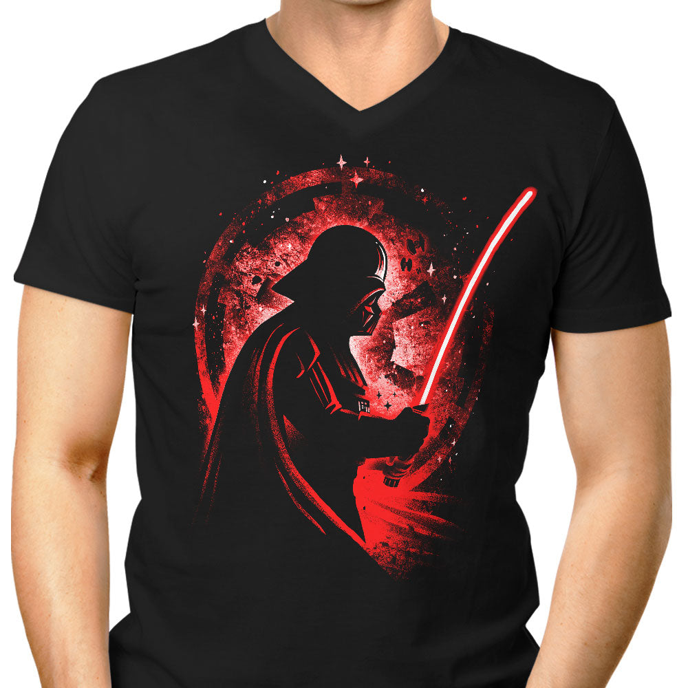 The Power of Dark Side Men's V-Neck - Adult & Kids T-Shirts, Sweatshirts & Hoodies apparel design preview 1
