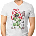 The Power of Earth Kingdom Men's V-Neck - Adult & Kids T-Shirts, Sweatshirts & Hoodies apparel design preview 1