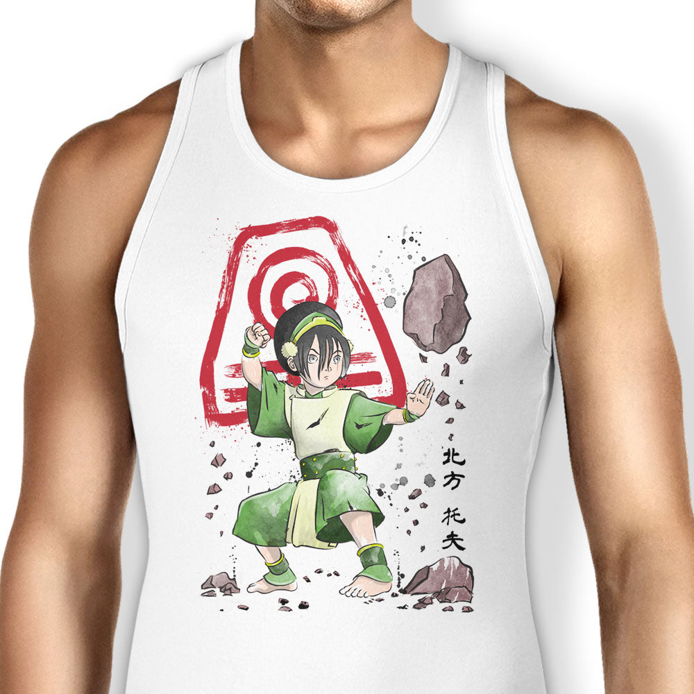 The Power of Earth Kingdom Tank Top - Adult & Kids T-Shirts, Sweatshirts & Hoodies apparel design preview 1