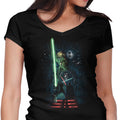 The Power of Force Women's V-Neck - Adult & Kids T-Shirts, Sweatshirts & Hoodies apparel design preview 1