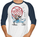 The Power of Water Tribe 3/4 Sleeve Raglan - Adult & Kids T-Shirts, Sweatshirts & Hoodies apparel design preview 1