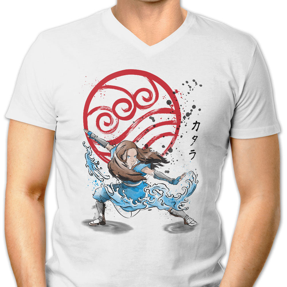 The Power of Water Tribe Men's V-Neck - Adult & Kids T-Shirts, Sweatshirts & Hoodies apparel design preview 1